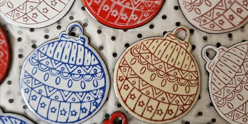 Enamel Christmas Decorations Class