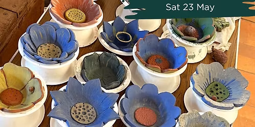 Workshop: Ceramic Flower Bird Bath
