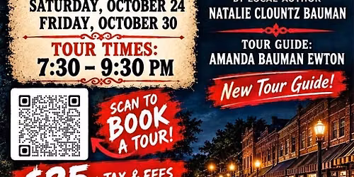 Haunted Downtown Denison Sidewalk Ghost Tour by Red River Tours