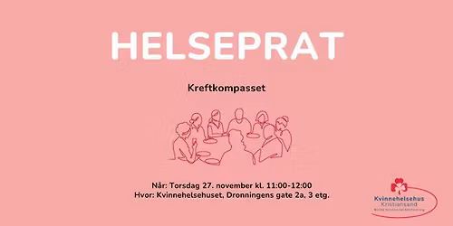 Helseprat med Kreftkompasset