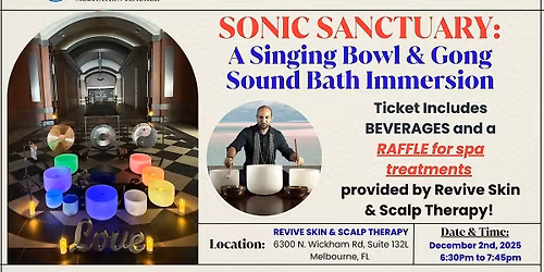 SONIC SANCTUARY: A Singing Bowl & Gong Sound Bath Immersion
