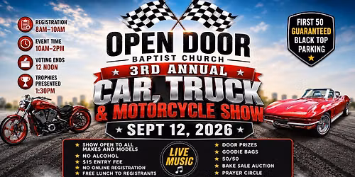 Car, Truck & Motorcycle Show