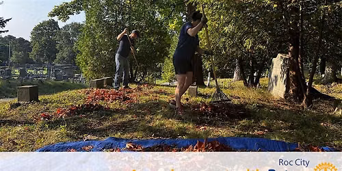 Roc City Rotary Mt Hope Cemetery Clean Up