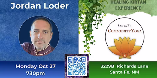 Sacred Kirtan Experience with Jordan Loder