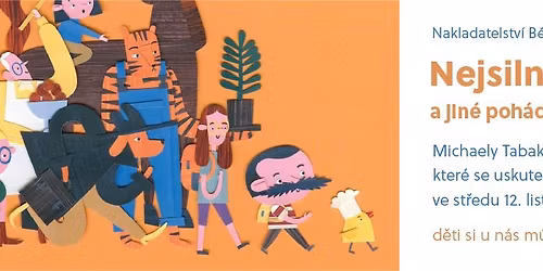 uveden\u00ed knihy Nejsiln\u011bj\u0161\u00ed ku\u0159e na sv\u011bt\u011b