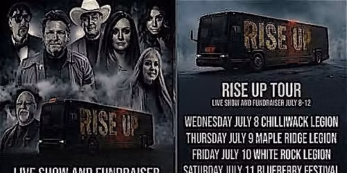 RiseUP LIVE show & fundraiser