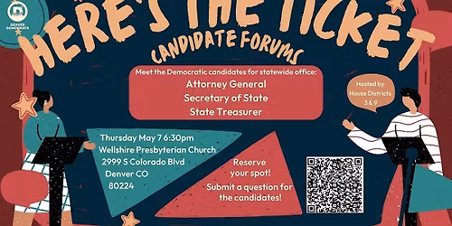 Here's the Ticket Candidate Forum #4