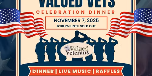 Valued Vets Celebration Dinner