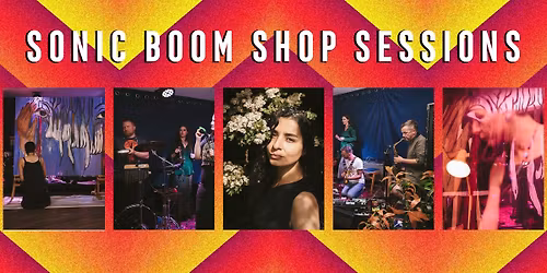 Sonic Boom Shop Sessions: Venus Behjati Live Drawing With Improvised Live Music
