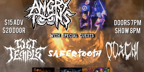 FROM HELL and The Angry Toons Live at Tony V's