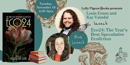 Louis Evans and Kay Vaindal launch "ECO24"