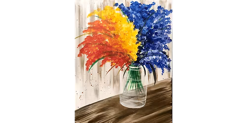 Prismatic Blooms - Paint and Sip in San Francisco | Classpop!\u2122