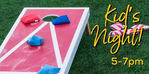 Outdoor Game Night for Kids