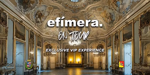 Vip Exclusive Backstage | Ef\u00ecmera Biscari Experience 2.0