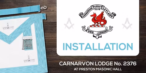 INSTALLATION - Bro. Kieran Taylor-Bradshaw