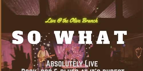 Live @ The Olive Branch in Stockton