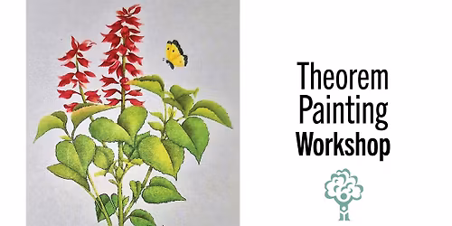 Theorem Painting Workshop: Salvia & Butterfly