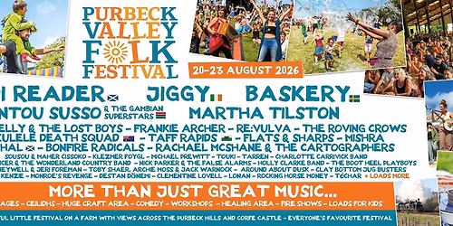 Purbeck Valley Folk Festival 2026