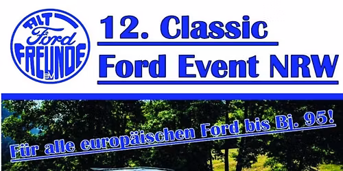 12. Classic Ford Event NRW 2026