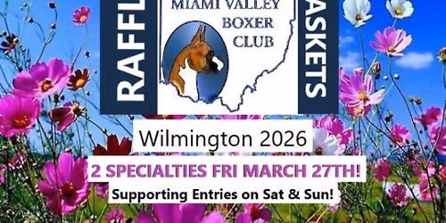 Miami Valley Boxer Club Specialty