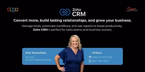 Zoho CRM Training Online - Perth