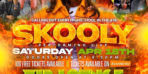 Spring Fever Skooly performing live 478 Prom Afterparty