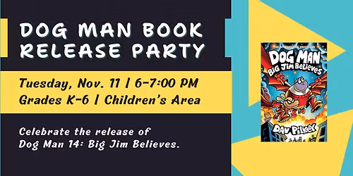 Dog Man Book Release Party