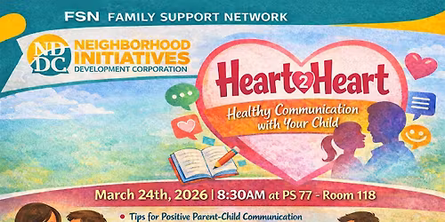 FSN Workshop: Heart2Heart: Healthy Communication with Your Child