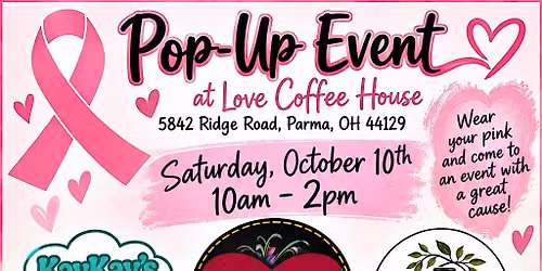 Pop-Up event for Breast Cancer Awareness month