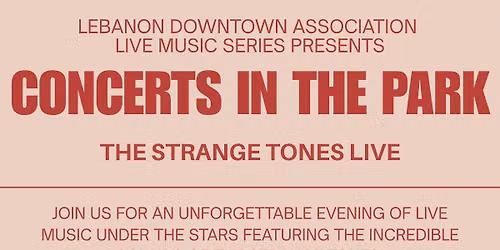 Concerts in the Park-The Strange Tones