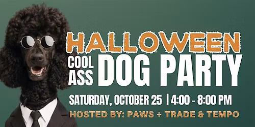 Halloween Cool Ass Dog Party