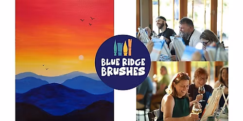 Paint + Sip: "Blue and Orange Sunset" at Eastwood Farm & Winery