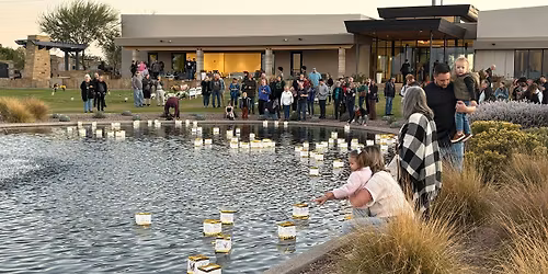 Sunset Lantern Release at Gilbert Memorial Park