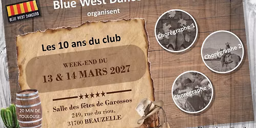 BWD - 10 ans du club - 13&14 MARS 2027