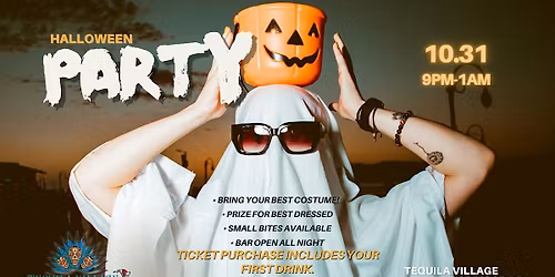 Halloween Party at Tequila Village