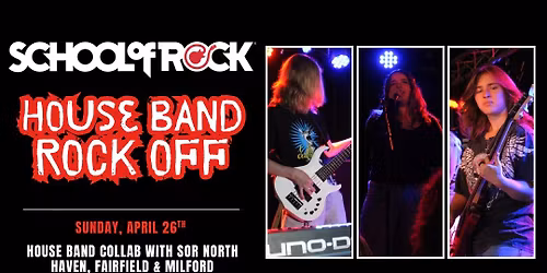ROCK OFF - HOUSE BAND NORTH HAVEN, FAIRFIELD, & MILFORD