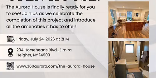 The Aurora House Ribbon Cutting Open House!