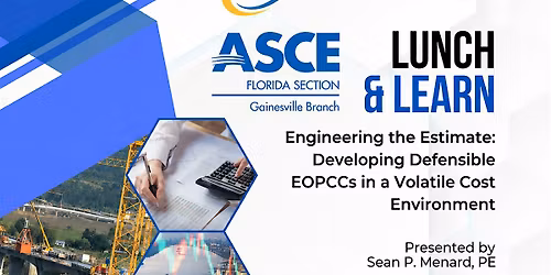 ASCE Gainesville Branch May 2026 Lunch & Learn