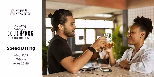 Speed Dating Ages 25-39 in Salem, MA at Couch Dog Brewing