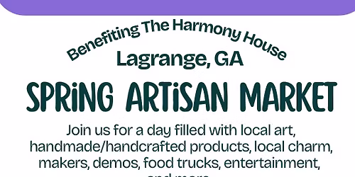 Spring Artisan Market- LaGrange, GA 