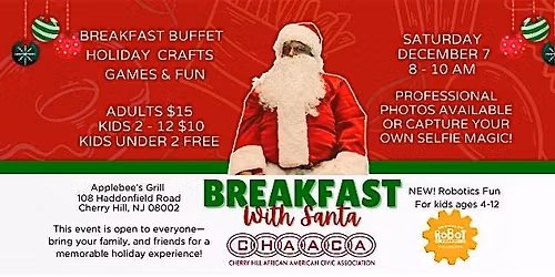 CHAACA Annual Breakfast with Santa 2025