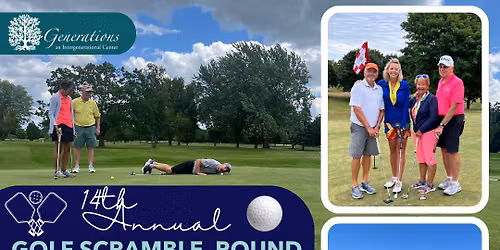 Generation's 14th Annual Golf Scramble, Round Robin Pickleball, & Walk Fundraiser