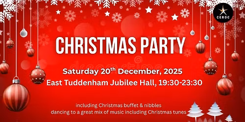 Christmas party - East Tuddenham - SOLD OUT