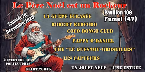 Le P\u00e8re No\u00ebl est un Rockeur 2025 !
