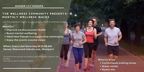 Monthly Walk with The Wellness Community