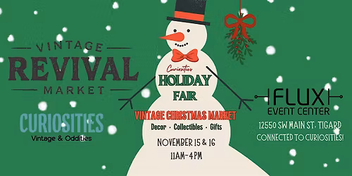 Vintage Revival Market: Christmas!
