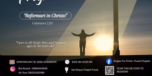Christian Life Program 2026 Theme: \u201cReformari In Christo\u201d