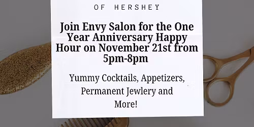 1 Year Anniversary Happy Hour \ud83e\udd42\u2728