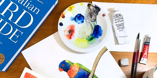 Watercolour Australian Birds Workshop - Intermediate Watercolour Painting