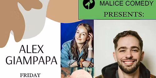 ALEX GIAMPAPA, LIVE COMEDY AT CRUSTTOWN